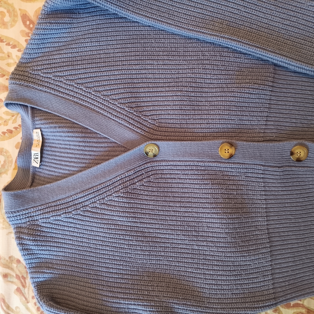 Zara Blue Women's Sweater